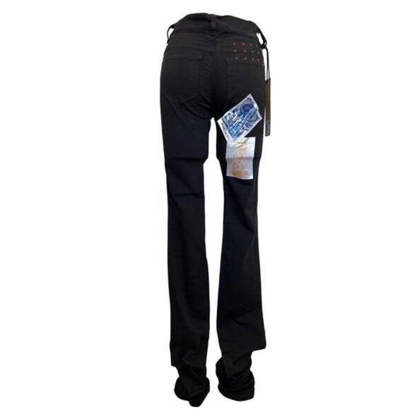 Ksubi Stacked Skinny Jeans Silent March Y2K Grunge Sealed Black NWT 26 $500 MSRP - Picture 3 of 9